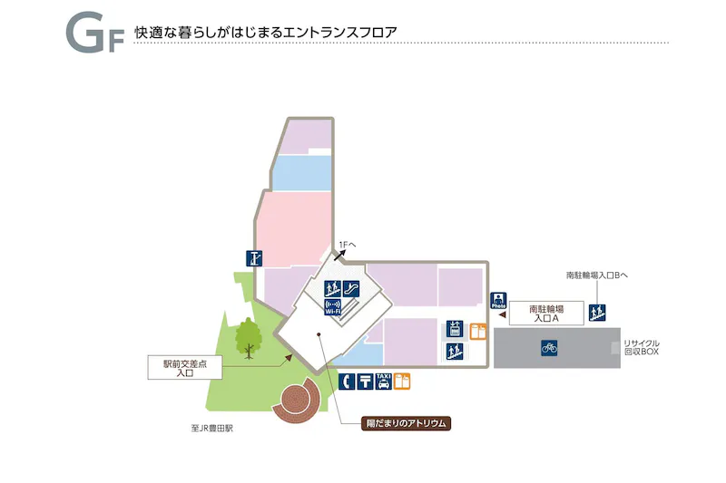フロア図 1