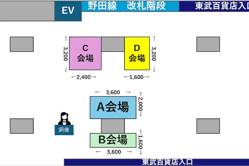 フロア図 1