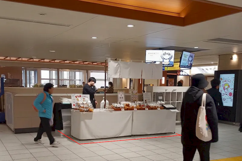 【北千住駅】北千住駅中央改札内コンコース