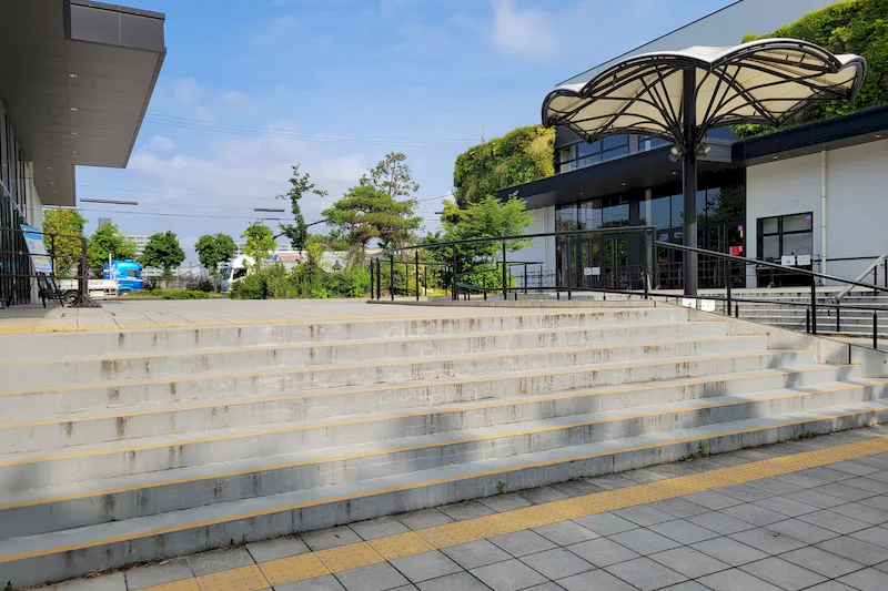 【森ノ宮駅5分／クールジャパンパーク大阪】キッチンカーや販促プロモーションに適したホール付近の屋外スペース