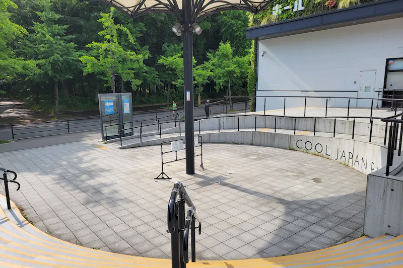 【森ノ宮駅5分／クールジャパンパーク大阪】キッチンカーや販促プロモーションに適したホール付近の屋外スペース