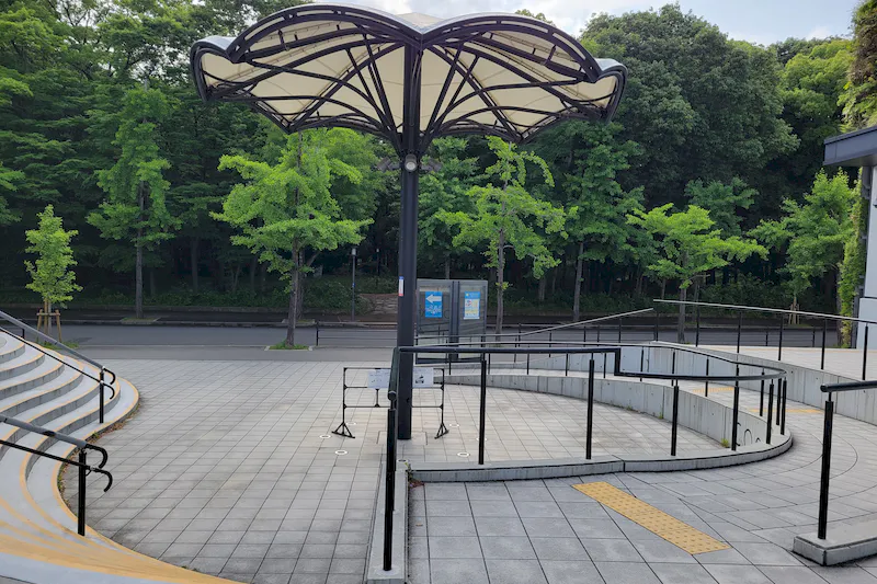 【森ノ宮駅5分／クールジャパンパーク大阪】キッチンカーや販促プロモーションに適したホール付近の屋外スペース
