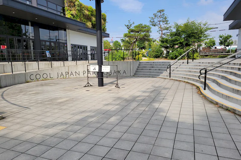 【森ノ宮駅5分／クールジャパンパーク大阪】キッチンカーや販促プロモーションに適したホール付近の屋外スペース