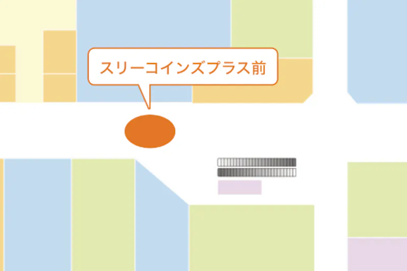 【イオンモール四日市北*】1Fスリーコインズプラス前