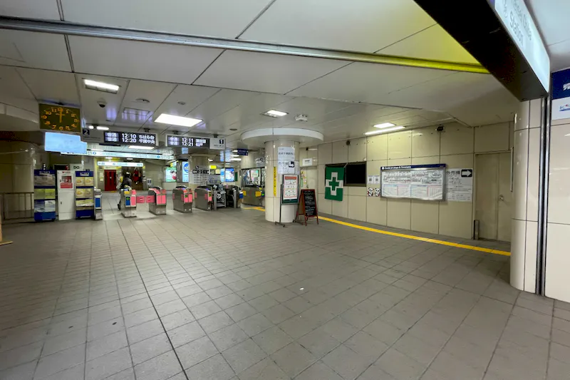 【京成千葉駅】食物販やポップアップストアに最適な人の流動が多い改札前コンコース