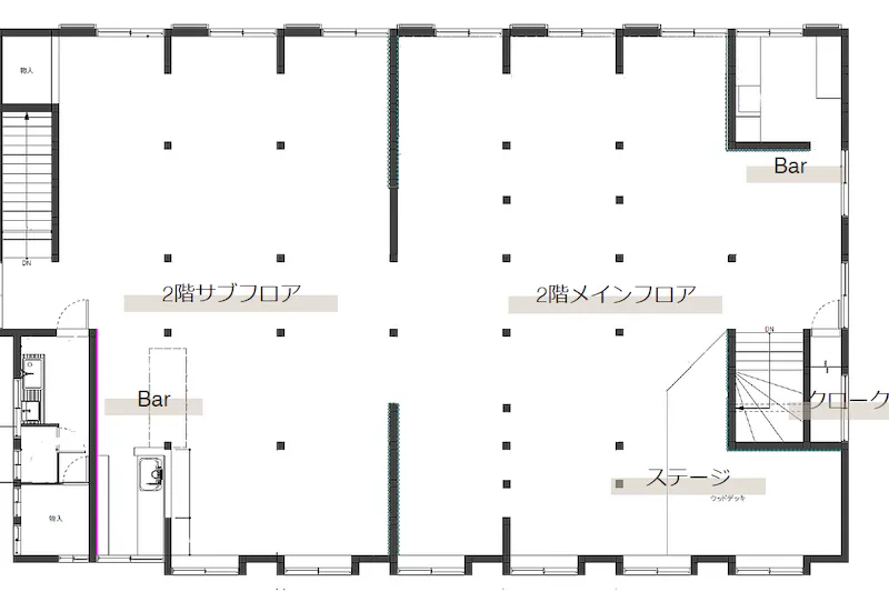 【なんば駅6分】ポップアップストアや展示会場に最適なお洒落なリノベーションイベントスペース(2階貸切)