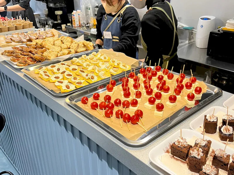 ケータリングも対応できます☆