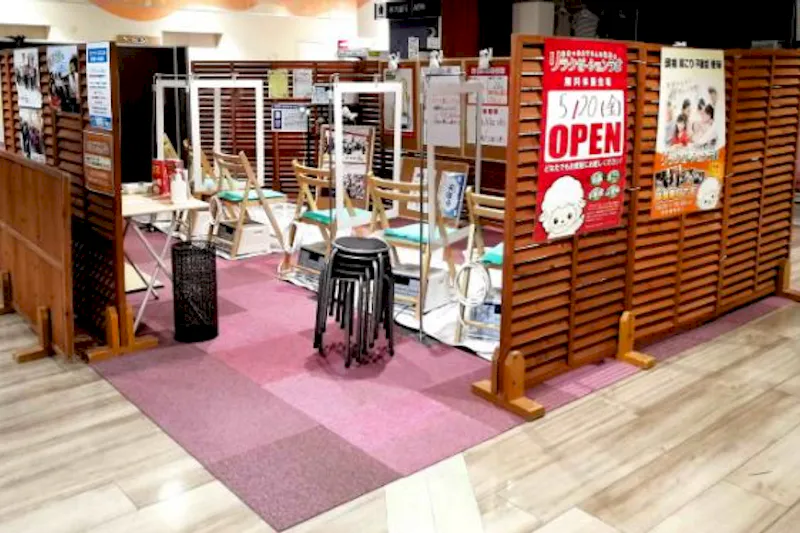 【ままともプラザ町田】食物販や無料体験会・抽選会などに適した1F 西松屋前イベントスペース