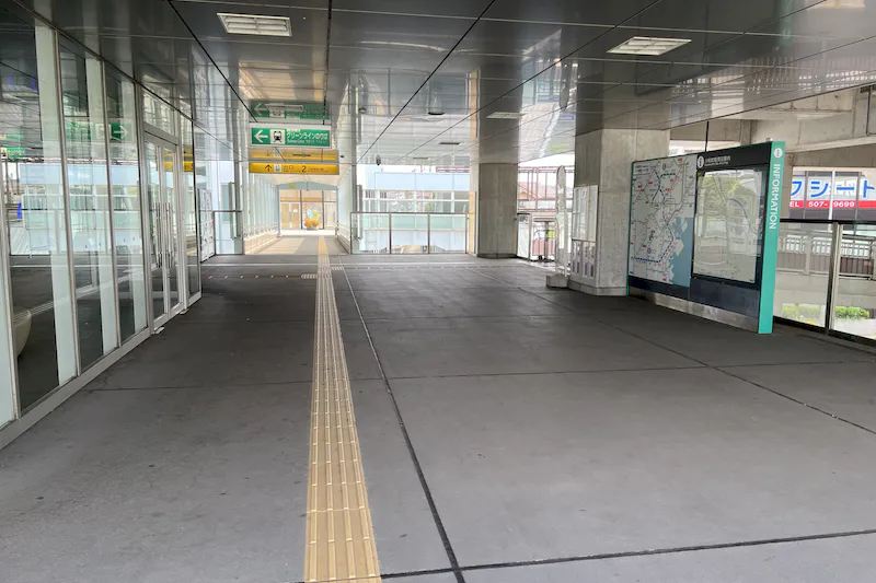 【横浜市営地下鉄グリーンライン川和町駅｜割引キャンペーン実施中】各種プロモーションやサンプリングに最適な改札外通路のイベントスペース