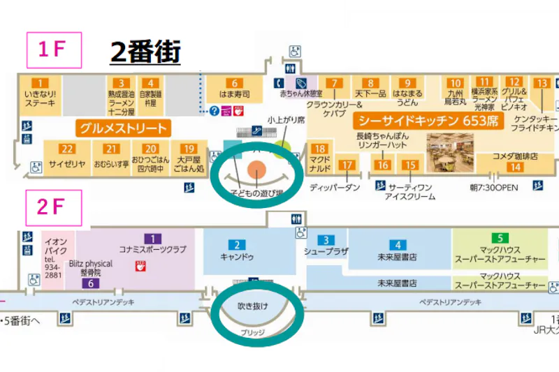 【イオン明石ショッピングセンター*】2番街　柱巻きポスター