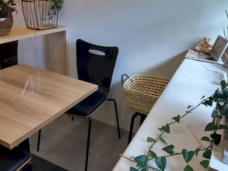 席の配置はいろいろ変えられます。