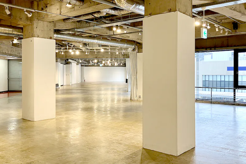 【町田パリオ】町田駅直結の大型イベントや展示会、販売会の会場に最適な町田エリアの街中が一望できる開放感あふれるイベントスペース(全面/463㎡)
