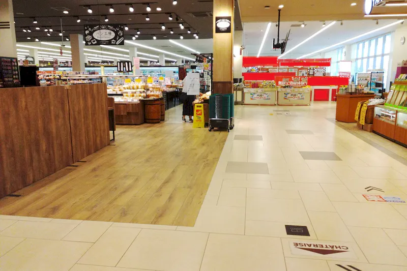 【イオンなかま店（福岡県）】専門店側催事場　催事スペース
