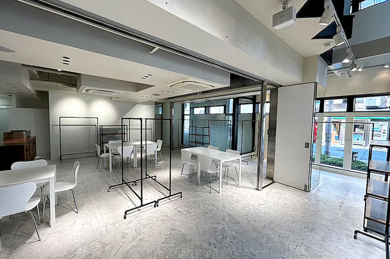 【心斎橋駅4分】無料備品の充実したポップアップや展示会に適した路面イベントスペース