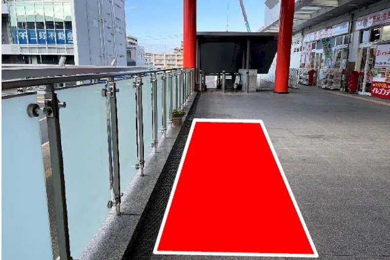 【JR香椎駅構内】JR香椎駅構内イベントスペース（駅改札前）