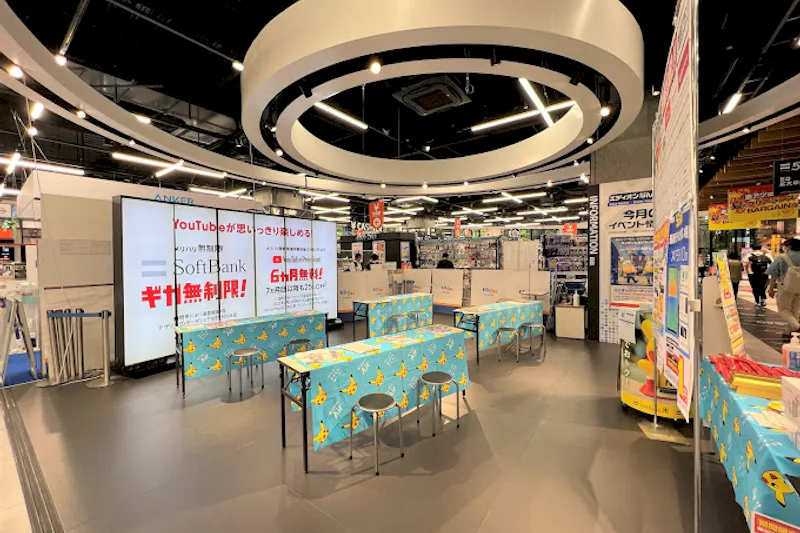 【エディオンなんば本店】ポップアップストアやセールスプロモーションに適した難波駅近くのイベントスペース