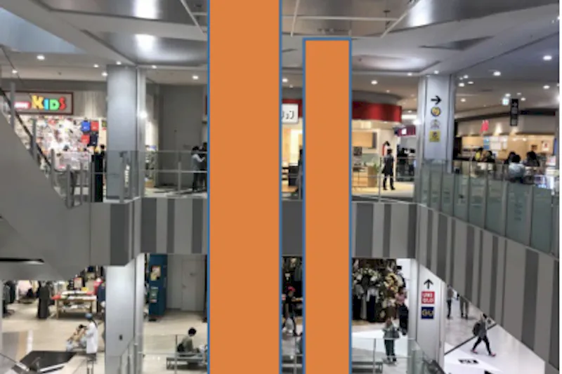 【イオンモール座間】モール内広告 大型バナー