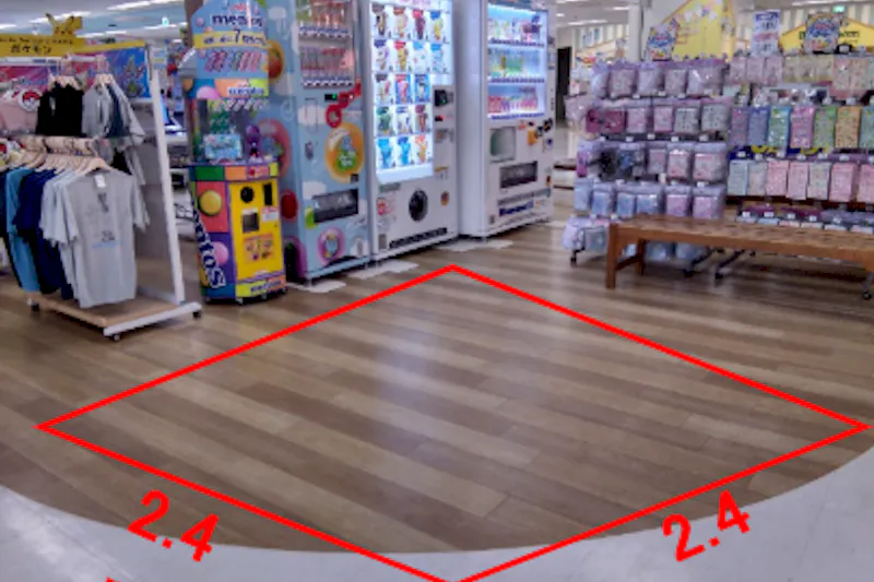 【イオンスタイル御所野】ギャザリングスペース 販促プロモーションや物販に最適なスーパー店内催事イベントスペースの画像