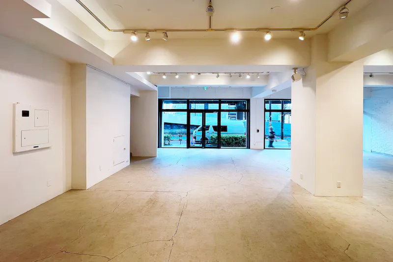 【渋谷駅8分】展示会、ポップアップ、ギャラリーに特化した裏渋谷エリアに位置するホワイトキューブ。無料什器豊富にご用意