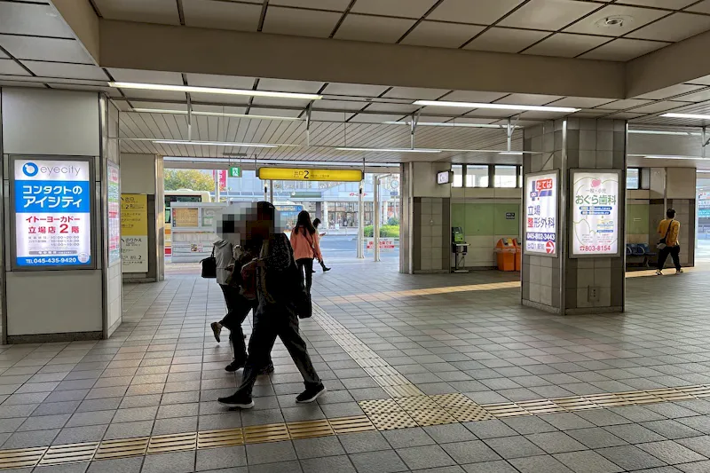 【横浜市営地下鉄ブルーライン立場駅｜割引キャンペーン実施中】各種プロモーションや物販、食物販のポップアップストアに最適な改札外イベントスペース