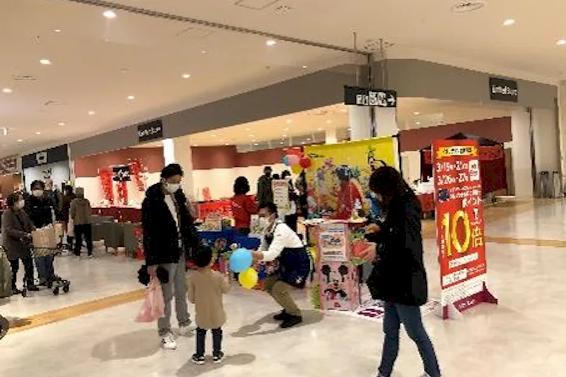 【イオンタウン能代】ポップアップストアやセールスプロモーションに適した大型スーパー目の前のイベントスペース