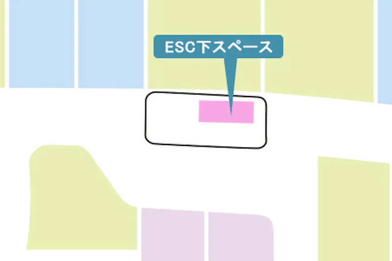 【イオンモール土浦*】１FESC下スペース