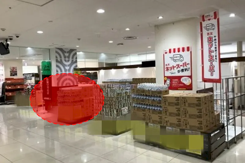 【西友　新長田店】催事場④　ポップアップストア(物販)やプロモーション用途に最適なスーパー店内催事イベントスペース