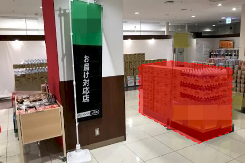 【西友　新長田店】催事場④　ポップアップストア(物販)やプロモーション用途に最適なスーパー店内催事イベントスペース