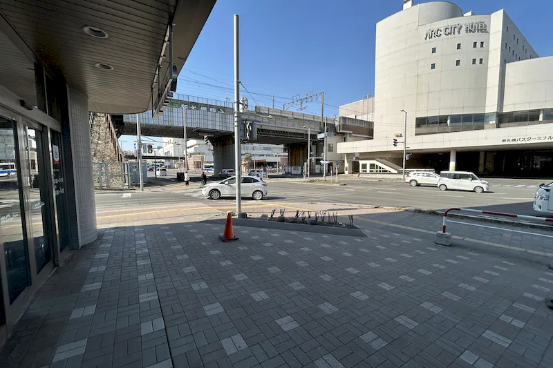 【ホクノー新札幌店】キッチンカー出店に最適な入口横屋外スペース