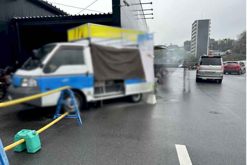 【メガセンタートライアル上熊本店】【ナイトプラン】②キッチンカースペース（店舗正面左）