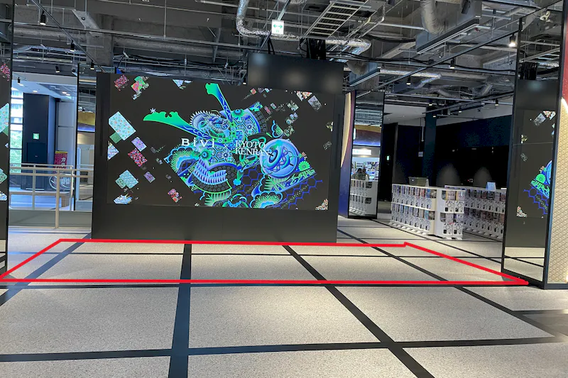 【Bivi二条】PRイベントに利用可能な大型サイネージ前スペース