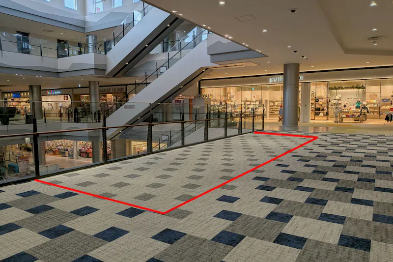 【イオンモール四條畷】３階イオンスタイル前ブリッジ