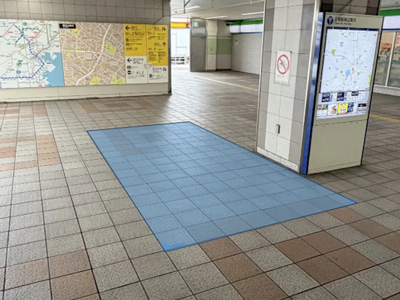 【横浜市営地下鉄ブルーライン立場駅】スペース2