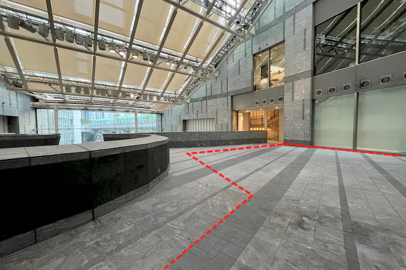 【カレッタ汐留】招待制の展示会やワークショップ、PRイベント等に最適な複合施設2階にあるイベントスペース