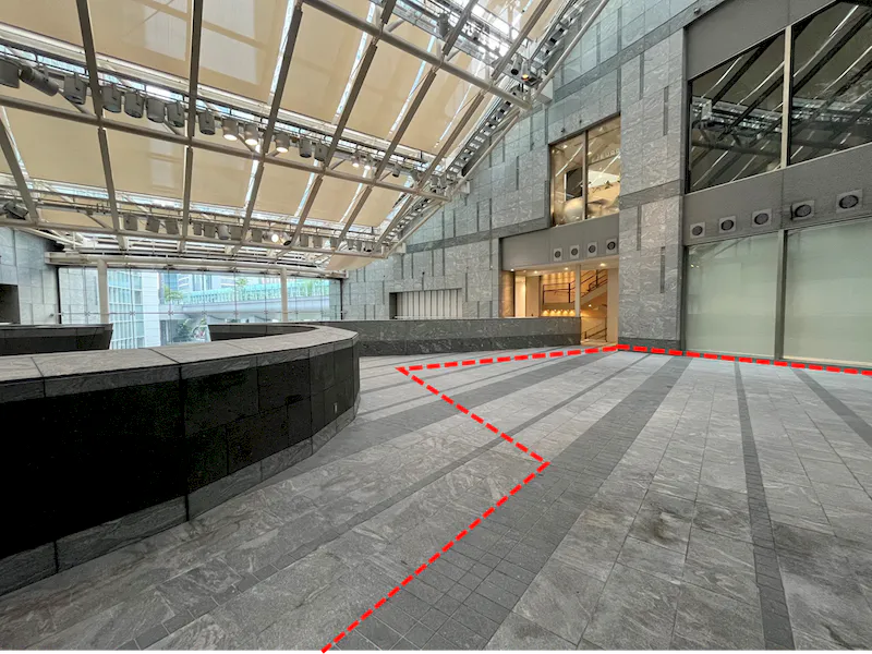 【カレッタ汐留】招待制の展示会やワークショップ、PRイベント等に最適な複合施設2階にあるイベントスペースの画像4