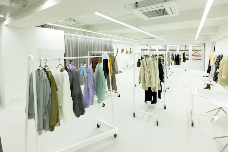 【赤坂駅8分】充実した無料什器付き・アパレル展示会に最適なレンタルスペース