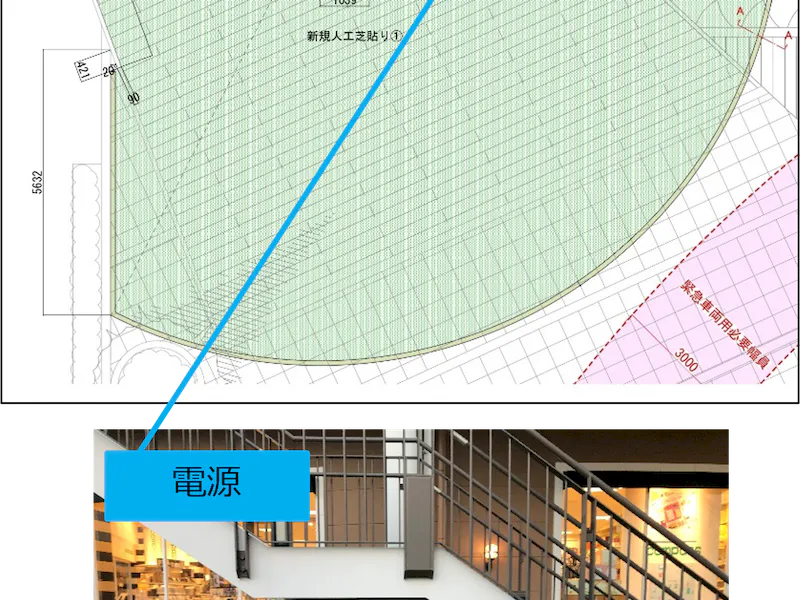 【みのおキューズモール】「⑫芝生広場」体験型イベントやワークショップ、展示イベントから大型ポップアップまで幅広く使える憩いのスペースの画像3