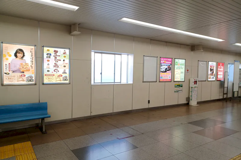 【五香駅】食物販やポップアップストアに最適な人の流動が多い改札前コンコース