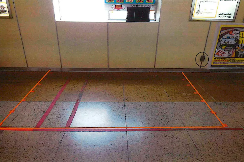 【五香駅】食物販やポップアップストアに最適な人の流動が多い改札前コンコースの画像