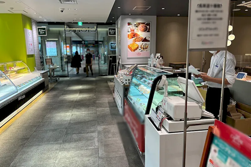 【あざみ野フードショースライス／あざみ野駅直結】食物販やポップアップストアに最適な駅直結商業施設入口近くのイベントスペース