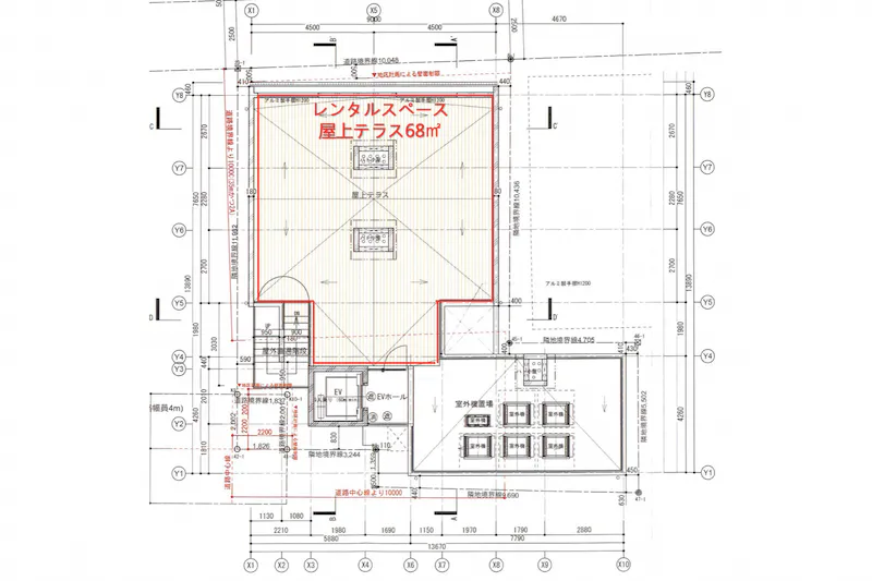 【築地駅4分】個展やグループ展等のアートギャラリー用途に最適なデザイナーズホテルのギャラリースペース