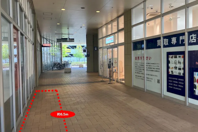 【LaLaテラス南千住】1階BC間通路