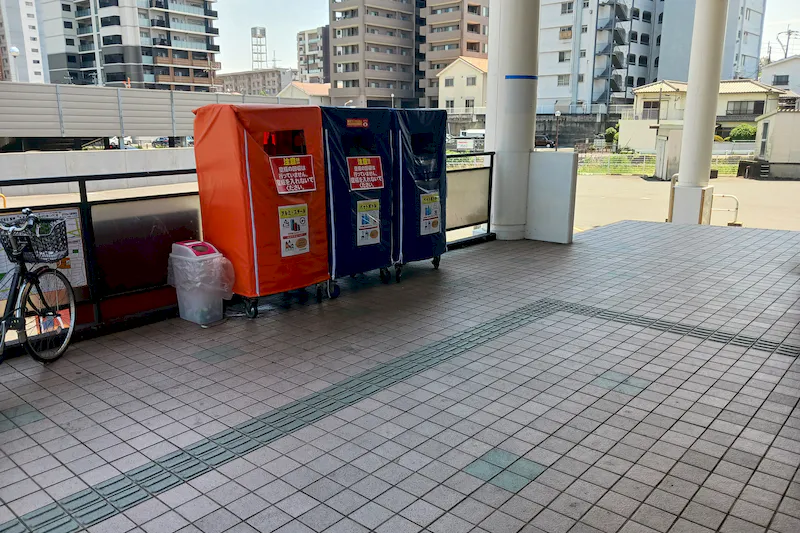 【スピナ到津店】エントランス・駐車場（エントランス横） キッチンカー出店に最適なスーパー屋外催事イベントスペース