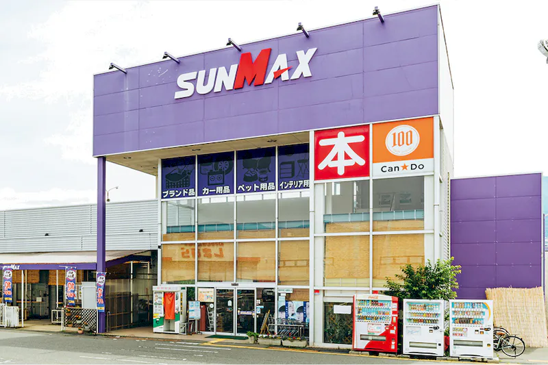 【SUNMAX松本店】プロモーション催事に最適な入口横屋外スペース