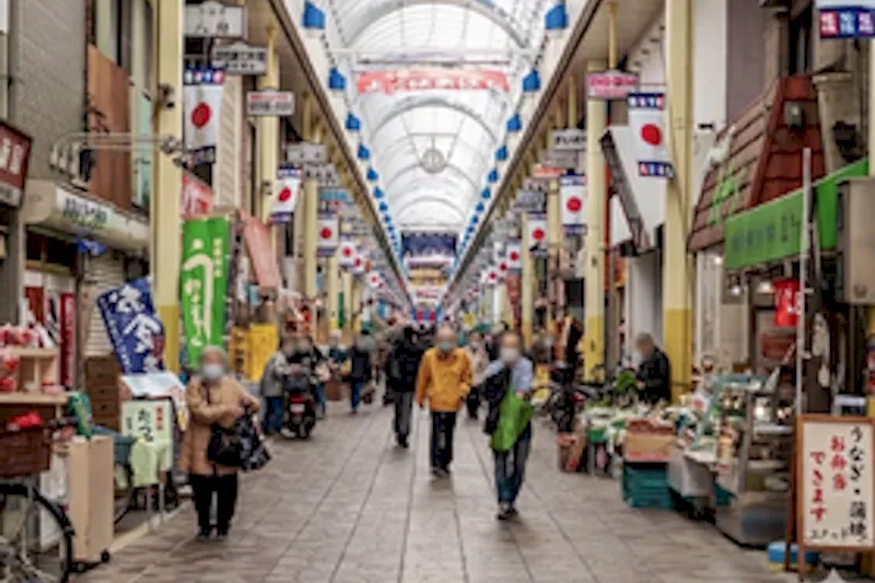 【横浜橋通商店街｜阪東橋駅5分】商店街中央の空調完備イベントスペース