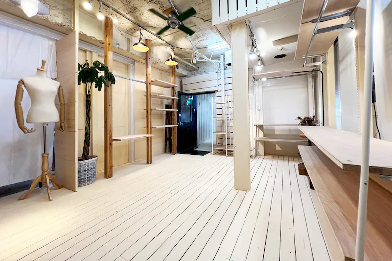 【仙石線あおば通り駅1分】アパレル系の展示会やポップアップショップに適した仙台駅からもアクセス可能な杜の都の小さなギャラリースペース
