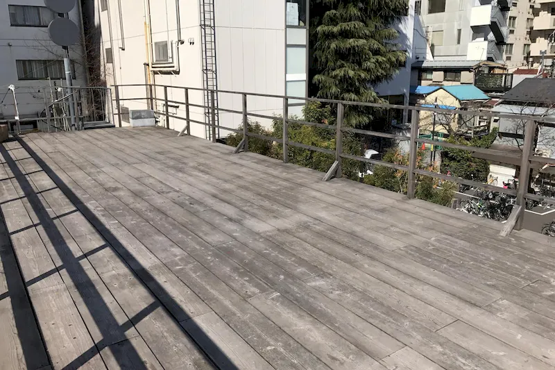 【表参道駅2分】ダイニングカフェの屋上スペース