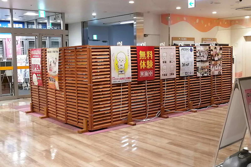 【ままともプラザ町田】食物販や無料体験会・抽選会などに適した1F 西松屋前イベントスペース