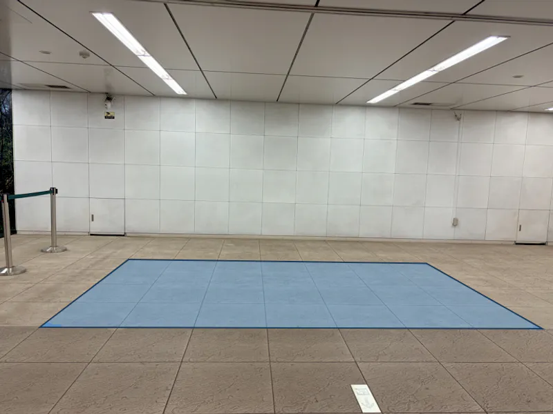 【横浜市営地下鉄グリーンライン中山駅｜割引キャンペーン実施中】各種プロモーションやサンプリングに最適な改札外コンコース横のイベントスペースの画像2