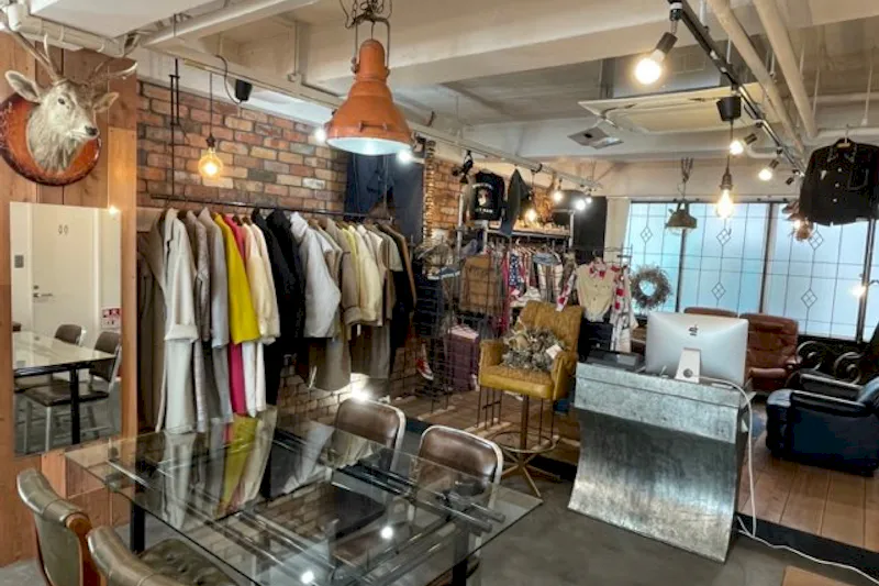 【心斎橋駅7分】アパレル系展示販売会やポップアップ等に最適なアクセス、設備環境が充実しているヴィンテージ調のイベントスペース